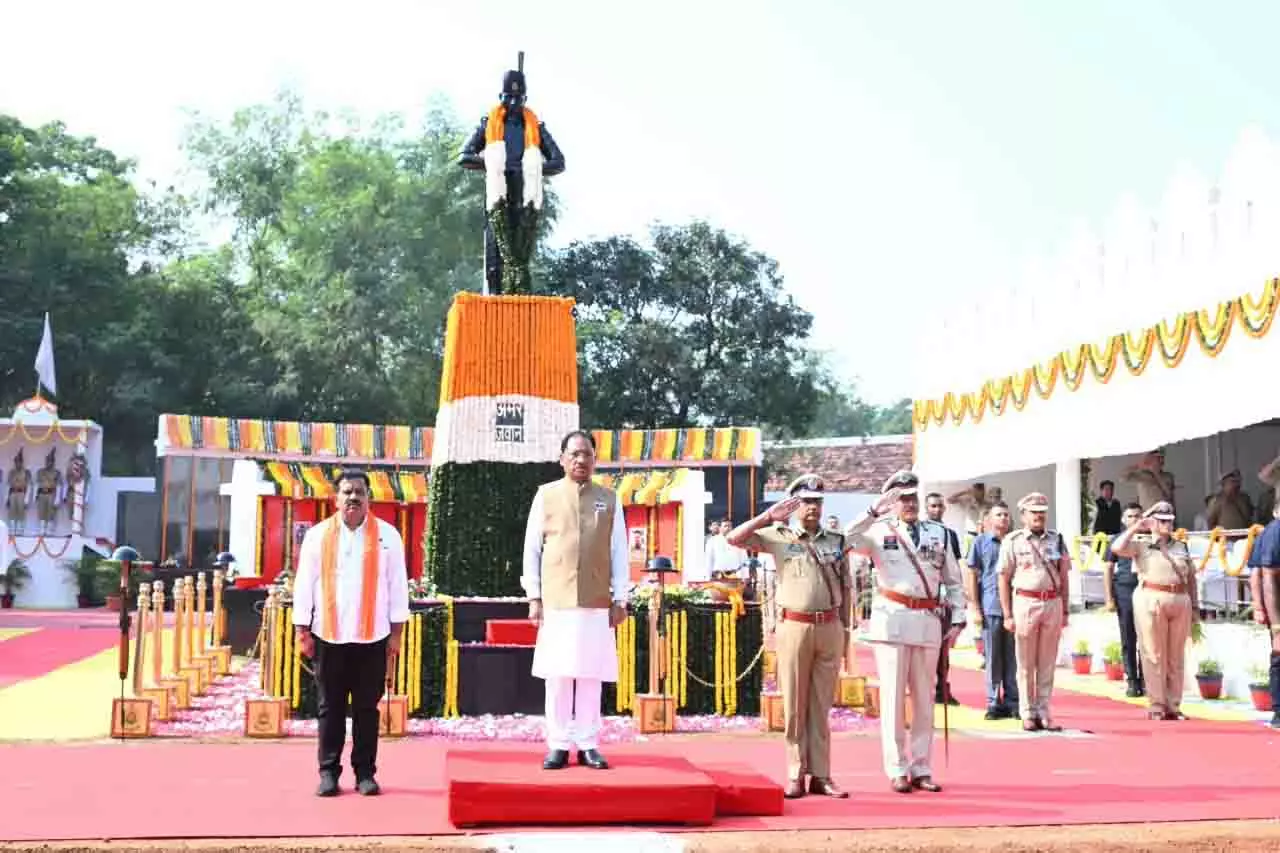 शहीद जवानों को सीएम साय की श्रद्धांजलि